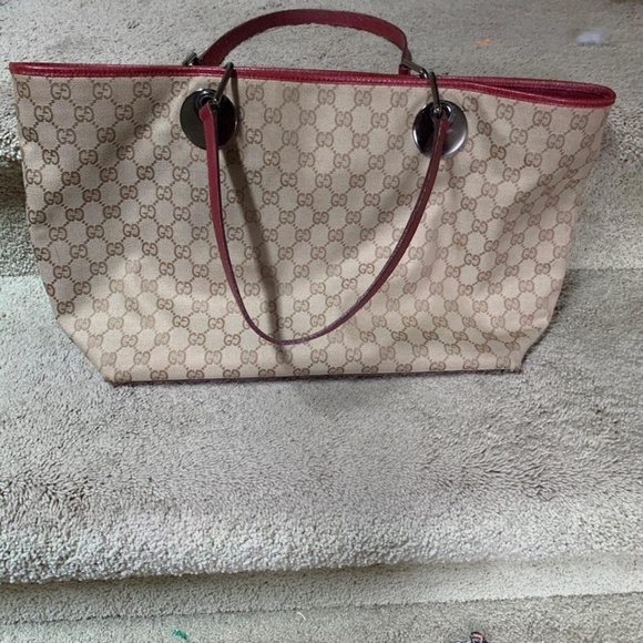 Authentic Classic Gucci tote shoulder bag - Picture 5 of 8